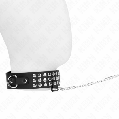 KINK-COLLAR-GAG-KINK-NECKLACE-WITH-STRAP-65-CM-WITH-SHINY-ADJUSTABLE-37-42-CM-X-5.3-CM-1