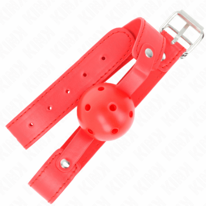 KINK-COLLAR-GAG-KINK-RED-BREATHABLE-BALL-4.5-CM-GAG-65-x-2.5-CM-1