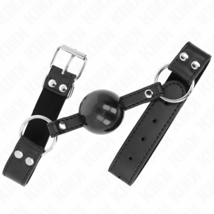 KINK-COLLAR-GAG-KINK-SOFT-AND-SOLID-BALL-4-CM-GAG-WITH-LEATHERETTE-STRAP-62-x-2.5-CM-ADJUSTABLE-42-58-CM-1