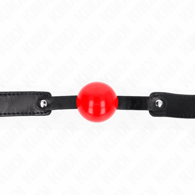 KINK - BOLA TPE MACIA 4 CM GAG MODELO 1 66 x 2,5 CM AJUSTÁVEL 41-61 CM