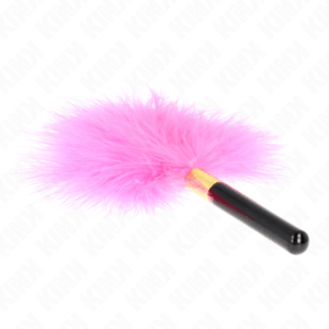 KINK-IMPACT-TOUCH-KINK-FUCHSIA-GOLD-METAL-TICKLE-FEATHERS-18-CM-1
