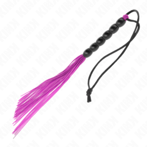 KINK-IMPACT-TOUCH-KINK-MINI-SILICONE-WHIP-WITH-6-PURPLE-BEADS-26-CM-1