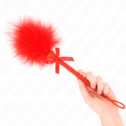 KINK-IMPACT-TOUCH-KINK-NYLON-ROPE-WAND-WITH-TICKLE-FEATHERS-AND-RED-BOW-25-CM-1