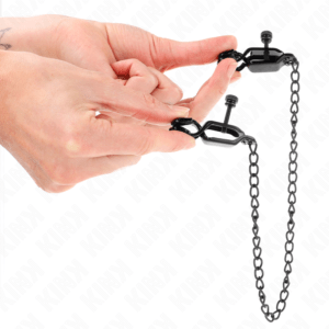 KINK-NIPPLE-GRIP-KINK-FLAT-CHAIN-NIPPLE-CLAMPS-BLACK-30-CM-1