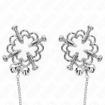 KINK-NIPPLE-GRIP-KINK-METAL-FLOWER-NIPPLE-CLAMPS-WITH-CHAIN-1