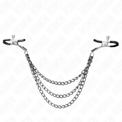 KINK-NIPPLE-GRIP-KINK-NIPPLE-CLAMPS-WITH-3-CHAINS-BLACK-202328-CM-1