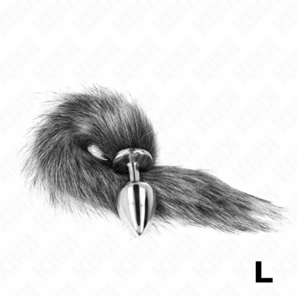KINK-PLEASURE-PLUGS-KINK-ANAL-PLUG-SIZE-L-10-X-4-CM-WITH-SYNTHETIC-TAIL-40-CM-GREY-1