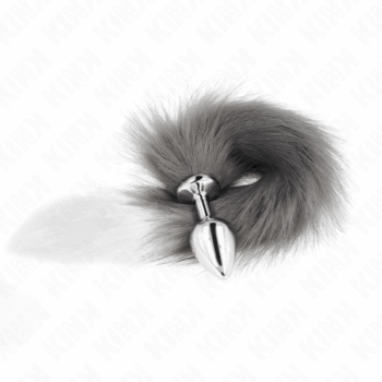 KINK-PLEASURE-PLUGS-KINK-ANAL-PLUG-SIZE-M-8-X-3.5-CM-WITH-SYNTHETIC-TAIL-40-CM-GREY-AND-WHITE-1