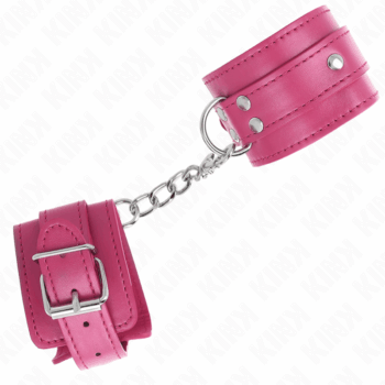 KINK-WRIST-RESTRAINT-KINK-3-D-RING-WRIST-RESTRAINTS-ADJUSTABLE-PINK-17.5-25-CM-X-6-CM-1