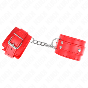 KINK-WRIST-RESTRAINT-KINK-3-D-RING-WRIST-RESTRAINTS-ADJUSTABLE-RED-17.5-25-CM-X-6-CM-1