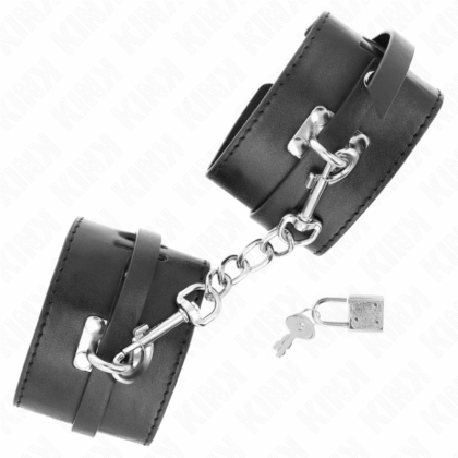 KINK-WRIST-RESTRAINT-KINK-DELUXE-LOCKING-WRIST-RESTRAINTS-BLACK-ADJUSTABLE-14.5-21-CM-X-6-CM-1