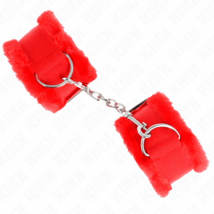 KINK-WRIST-RESTRAINT-KINK-FURRY-LINED-WRIST-RESTRAINTS-RED-ADJUSTABLE-17-31-CM-X-7-CM-1