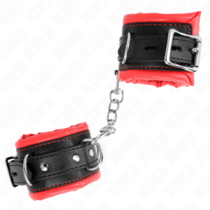 KINK-WRIST-RESTRAINT-KINK-HEAVY-WRIST-RESTRAINTS-WITH-RED-FUR-LINED-ADJUSTABLE-20-30-CM-X-6-CM-1