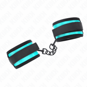 KINK-WRIST-RESTRAINT-KINK-HOOK-AND-LOOP-NYLON-BIND-WRIST-RESTRAINTS-BLACK-BLUE-ADJUSTABLE-18-32-CM-X-5-CM-1