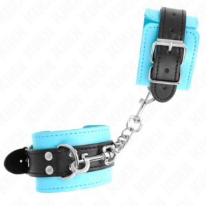 KINK-WRIST-RESTRAINT-KINK-HOOK-WRIST-RESTRAINTS-BLUE-FUR-LINED-ADJUSTABLE-20-28-CM-X-5.5-CM-1