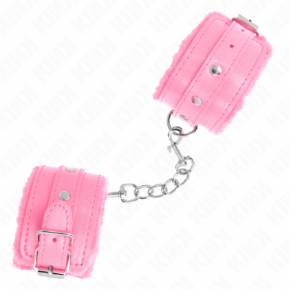 KINK-WRIST-RESTRAINT-KINK-PREMIUM-FUR-LINED-WRIST-RESTRAINTS-PINK-WITH-PINK-BELT-ADJUSTABLE-17-29-CM-X-6-CM-1