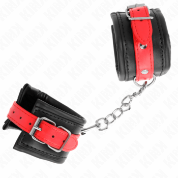 KINK-WRIST-RESTRAINT-KINK-WRIST-RESTRAINTS-BLACK-WITH-RED-BELT-ADJUSTABLE-17-28-CM-X-6-CM-1