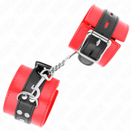 KINK-WRIST-RESTRAINT-KINK-WRIST-RESTRAINTS-RED-WITH-BLACK-BELT-ADJUSTABLE-17-28-CM-X-6-CM-1
