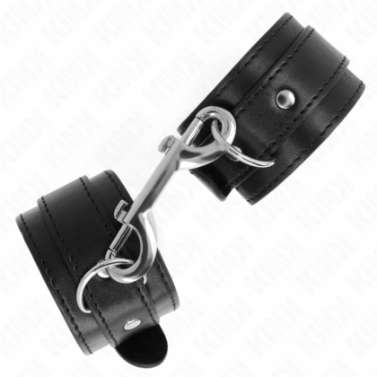 KINK-WRIST-RESTRAINT-KINK-WRIST-RESTRAINTS-SINGLE-RIVET-ROW-BLACK-ADJUSTABLE-17-28-CM-X-5-CM-1
