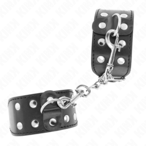 KINK-WRIST-RESTRAINT-KINK-WRISTBANDS-WITH-DOUBLE-LINE-OF-ADJUSTABLE-STUDS-BLACK-1