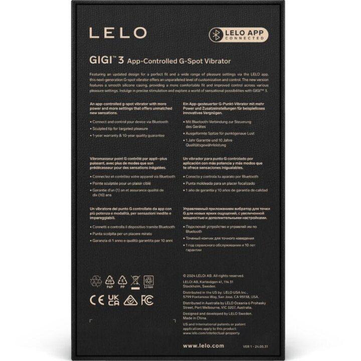 LELO - GIGI™ 3 VIBRADOR  G-SPOT AZUL