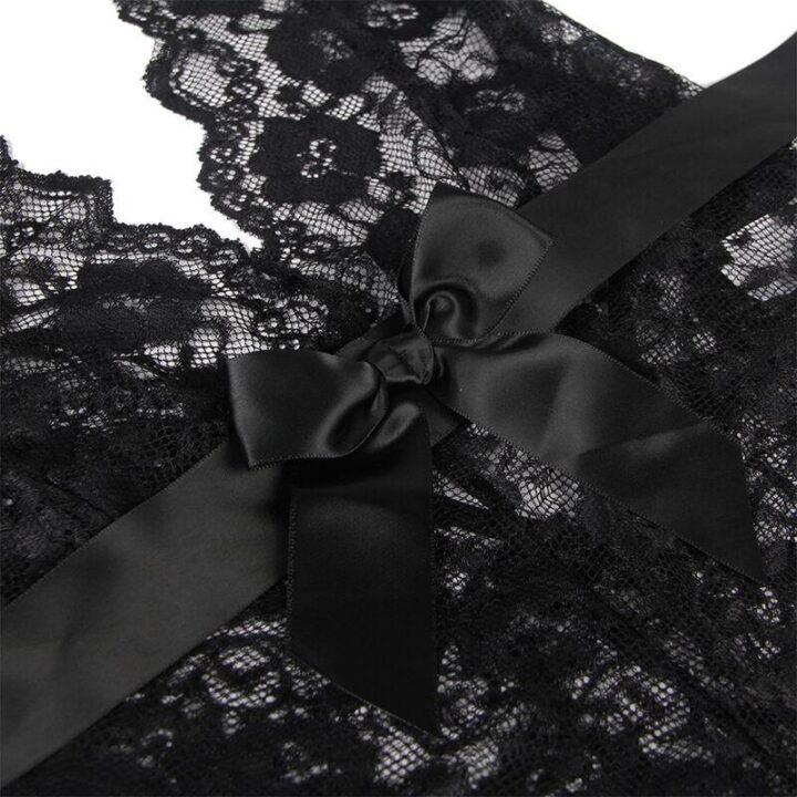 SUBBLIME - 930882 BODY SEXY COM BABADOS PRETO L/XL