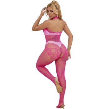 SUBBLIME-BODYSTOCKINGS-SUBBLIME-952389-FISHNET-AND-LACE-CROTCHLESS-BODYSTOCKING-WITH-HIGH-NECK-PINK-ONE-SIZE-1