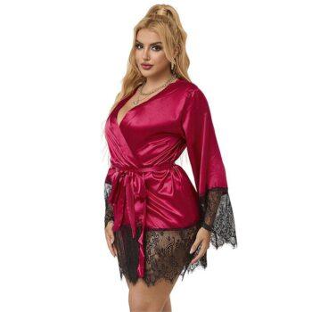 SUBBLIME-SETS-SUBBLIME-953829-ELEGANT-LACE-PAJAMAS-THONG-RED-LXL-1