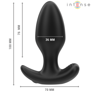 INTENSE-ANAL-TOYS-INTENSE-JOEY-ANAL-PLUG-10-VIBRATIONS-BLACK-REMOTE-CONTROL-1