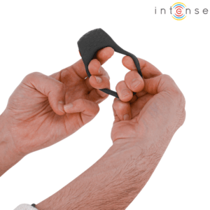 INTENSE-COUPLES-TOYS-INTENSE-CLOVER-VIBRATOR-PENIS-RING-10-VIBRATIONS-BLACK-1