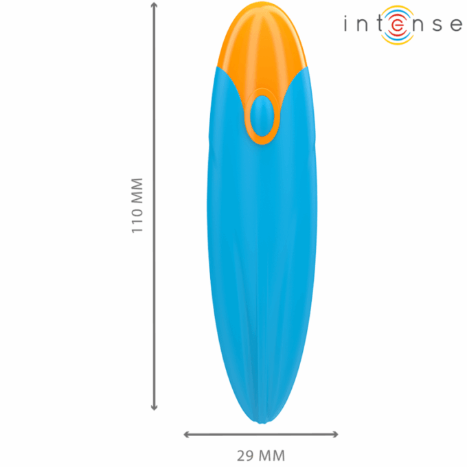 INTENSE - MIKE VIBRATING BULLET 10 VIBRAÇÕES AZUL