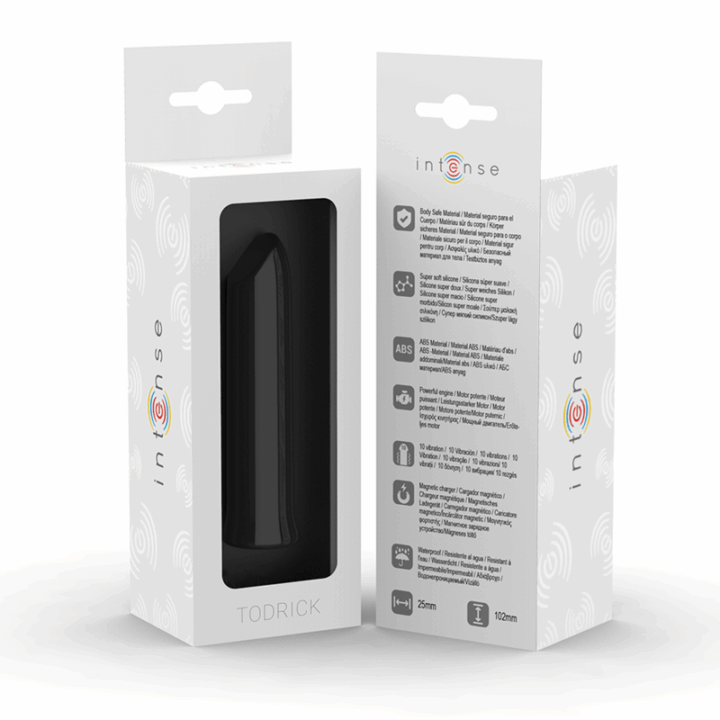 INTENSE - TODRICK BLACK BALA ESTIMULADORA DO CLITÓRIS