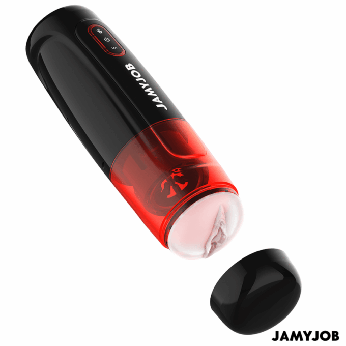 JAMYJOB - STORM MASTURBADOR AUTOMÁTICO DE VAGINA 10 MODOS DE ROTAÇÃO E IMPULSO