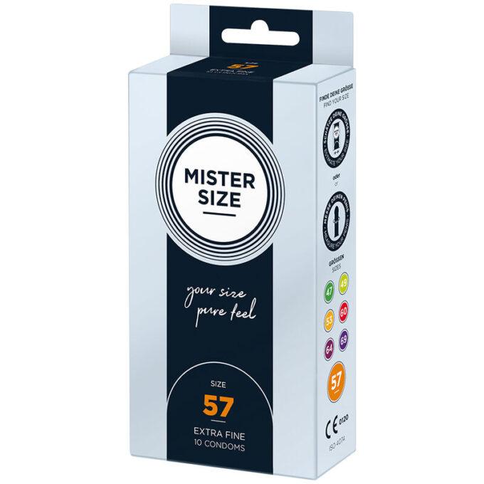 Mister Size - Condom Size L 57 Mm (10 Units)