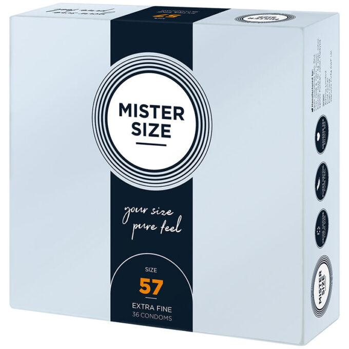 Mister Size - Condom Size L 57 Mm (36 Units)