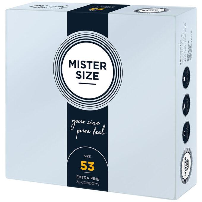 Mister Size - Condom Size M 53 Mm (36 Units)