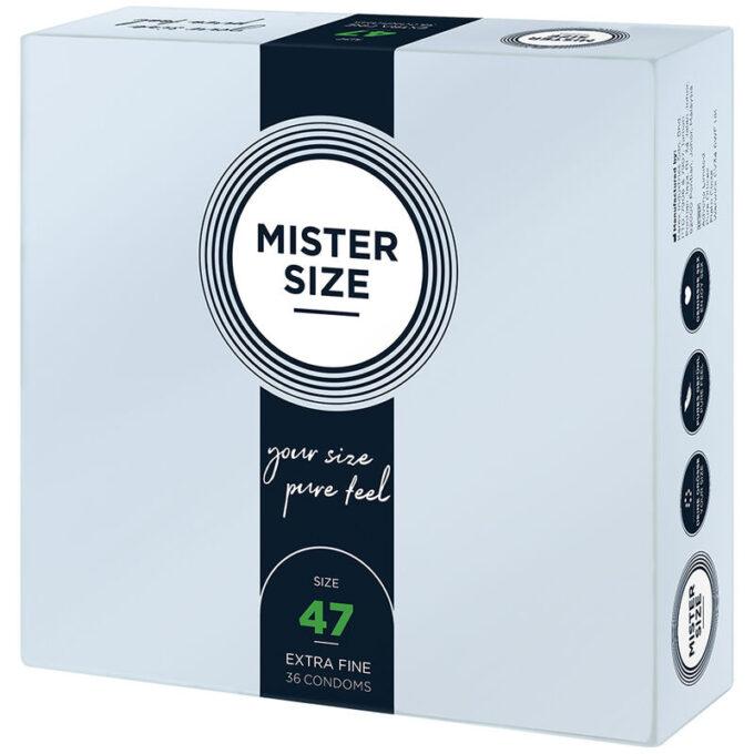 Mister Size - Condoms Size Xs 47 Mm (36 Units)