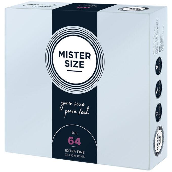 Mister Size - Condoms Size Xxl 64 Mm (36 Units)