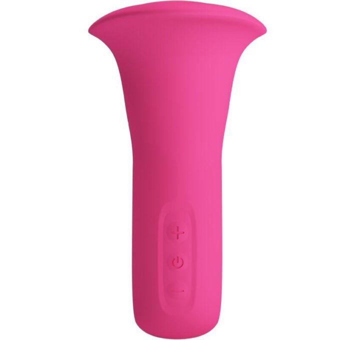 PRETTY LOVE - CLYDE VIBRADOR ORAL LÍNGUA VIBRANTE 12 VIBRAÇÕES ROSA
