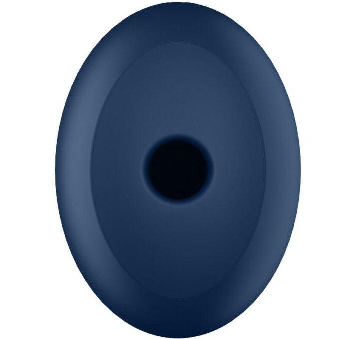 SATISFYER - AIR POWER 4 ESTIMULADOR E VIBRADOR 12 VIBRAÇÕES AZUL