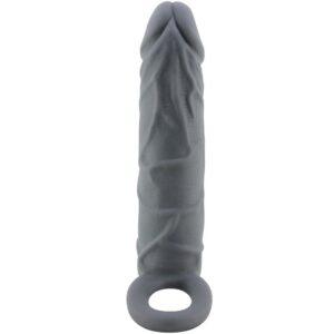 PRETTY LOVE - REALISTIC SKIN PENIS SLEEVE DARK GREY