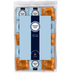 MISTER SIZE - PRESERVATIVO TAMANHO L 57 MM (100 UNIDADES)