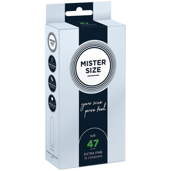 Mister Size - Condoms Size Xs 47 Mm (10 Units)