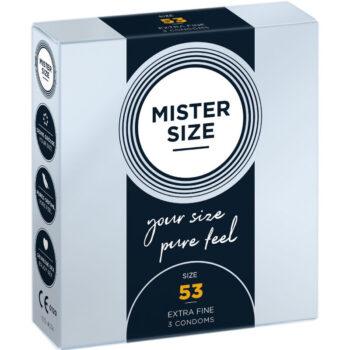 Mister Size - Condom Size M 53 Mm (3 Units)