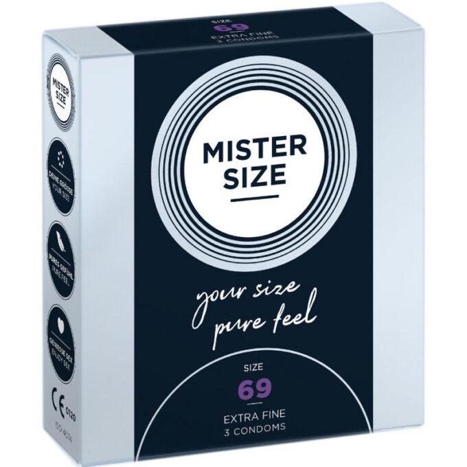 Mister Size - Condoms Size Xxxl 69 Mm (3 Units)