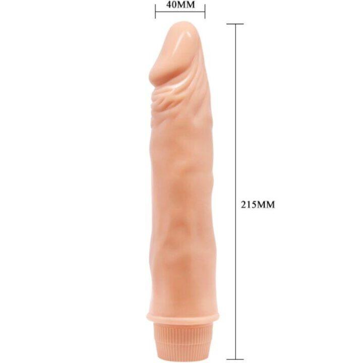 BAILE - DWARF REALISTIC VIBRATOR 21 CM FLESH