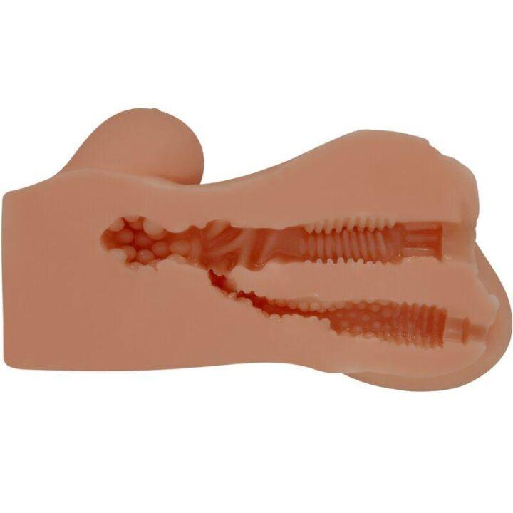 CRAZY BULL - HANNAH MASTURBADOR DUPLO VAGINA E ÂNUS MULATO REALISTA