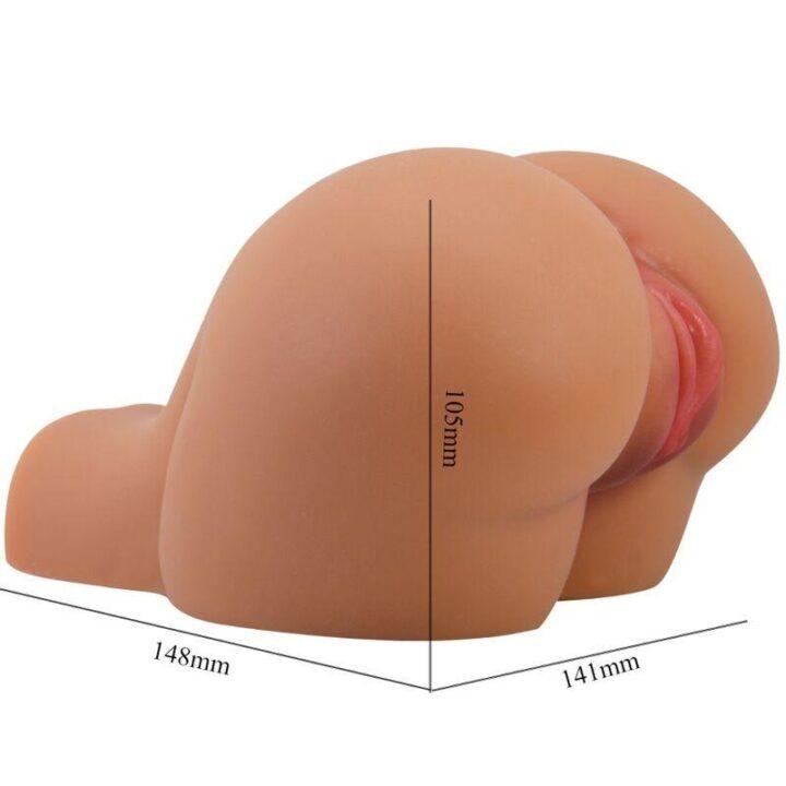 CRAZY BULL - VIBRADOR KYLIE ASS COM CONTROLE REMOTO REALISTA PARA VAGINA E ÂNUS