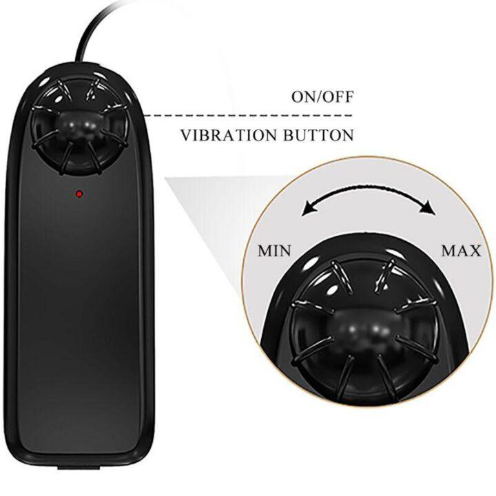 CRAZY BULL - VIBRADOR KYLIE ASS COM CONTROLE REMOTO REALISTA PARA VAGINA E ÂNUS