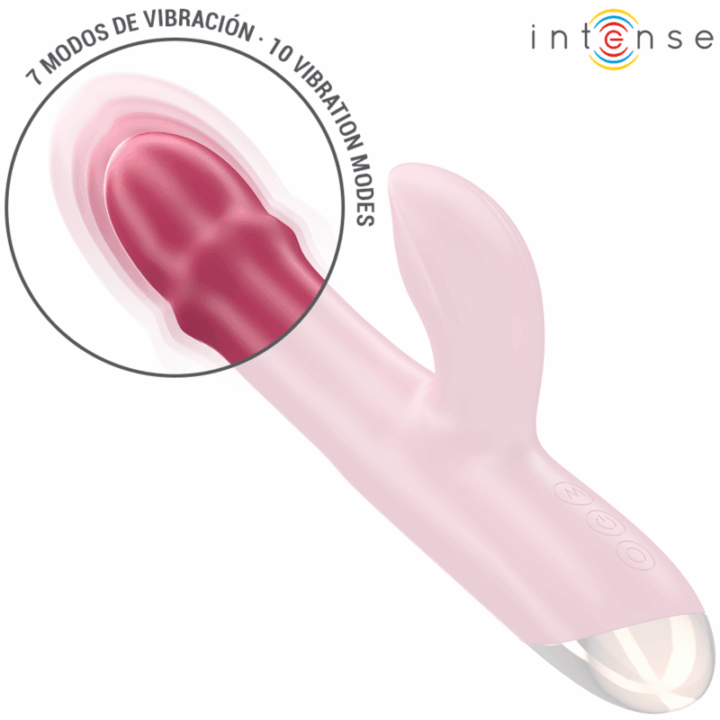 INTENSE - CHLOE VIBRADOR MULTIFUNCIONAL 3 EM 1 VERMELHO